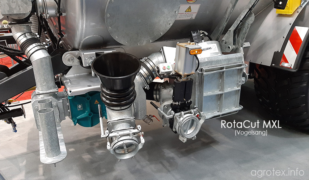 Подрібнювач RotaCut MXL на сучасній автоцистерні