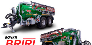 Бочки BRIRI для внесення рідкого гною вже в Україні