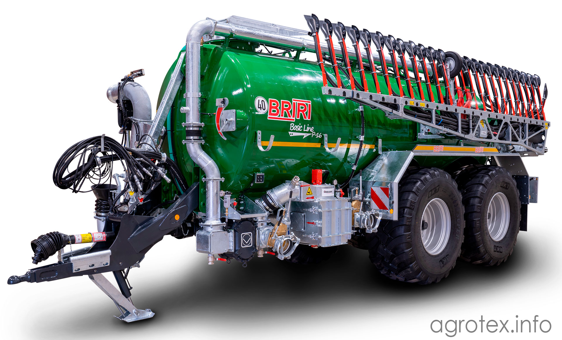 Сучасні бочки BRIRI з системою внесення гною